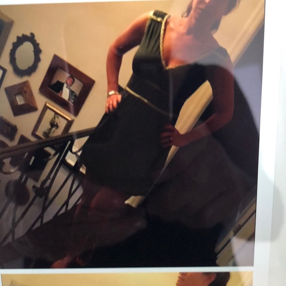 GREEN AND GOLD LEATHER GODDESS MINI - Picture 4 of 5